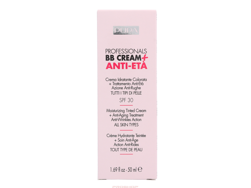 PUPA Milano Pupa Pupa Professionals BB Cream + Anti-Eta SPF30 - 001 Nude