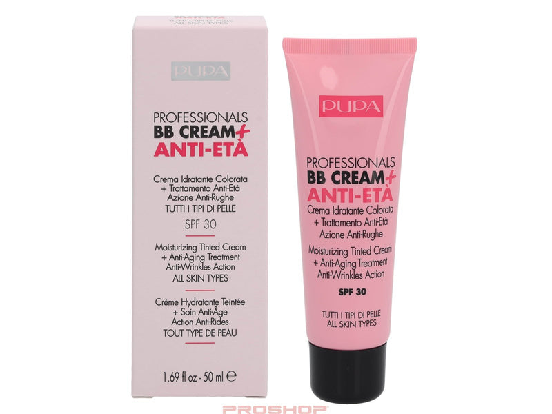 PUPA Milano Pupa Pupa Professionals BB Cream + Anti-Eta SPF30 - 001 Nude