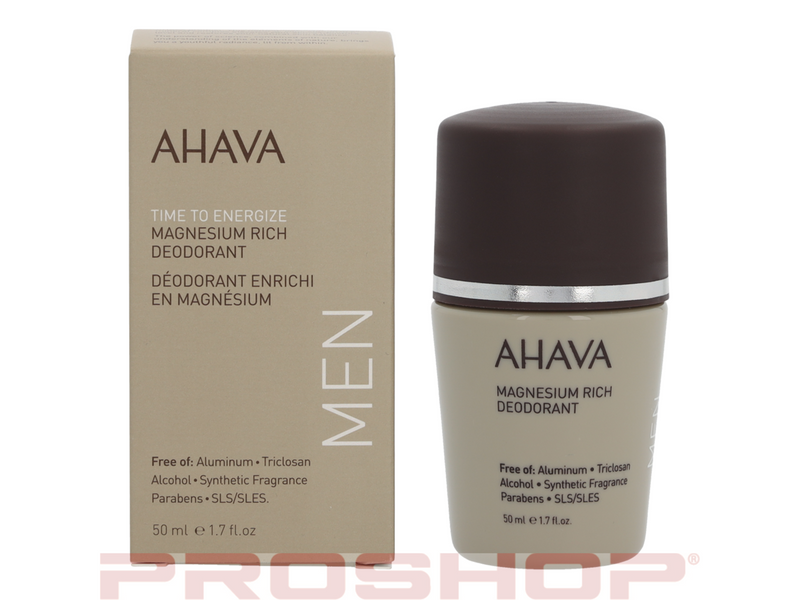AHAVA Men Roll-On Magnesium Rich Deodorant - 50 ml