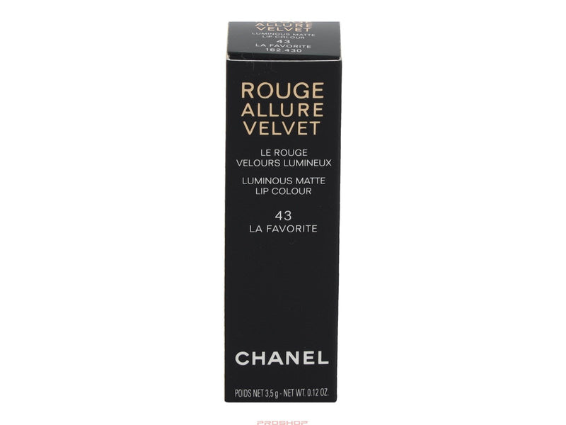 Chanel Rouge Allure Velvet Luminous Matte Lip Colour - 43 La Favorite