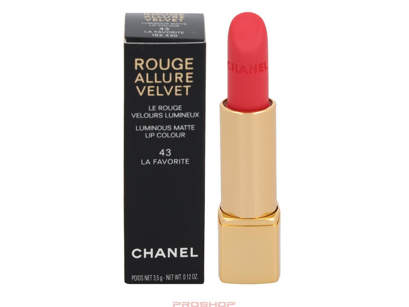 Chanel Rouge Allure Velvet Luminous Matte Lip Colour - 43 La Favorite