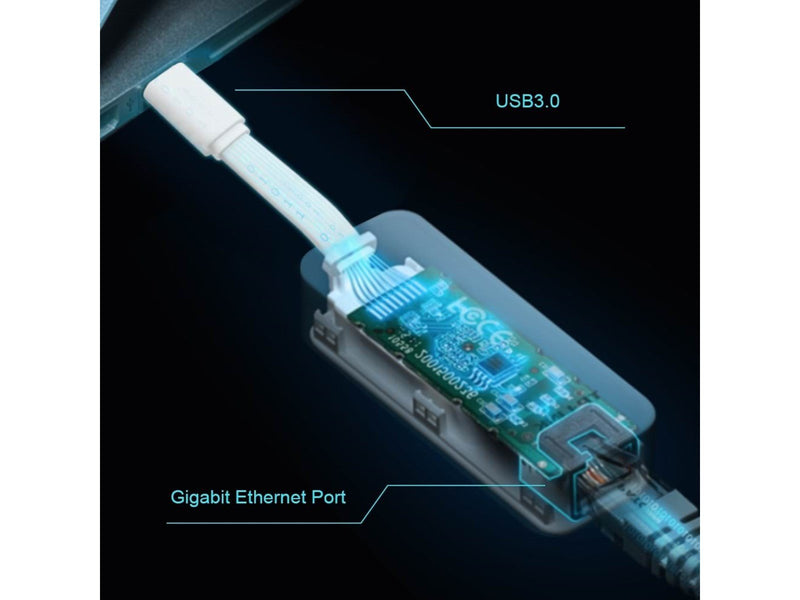 TP-Link UE300C USB Type-C to RJ45 Gigabit Ethernet Network Adapter