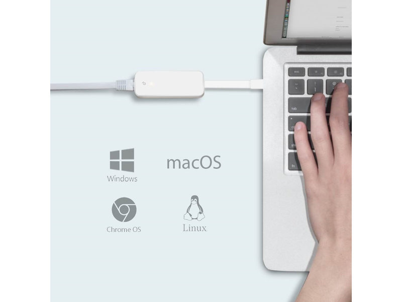 TP-Link UE300C USB Type-C to RJ45 Gigabit Ethernet Network Adapter