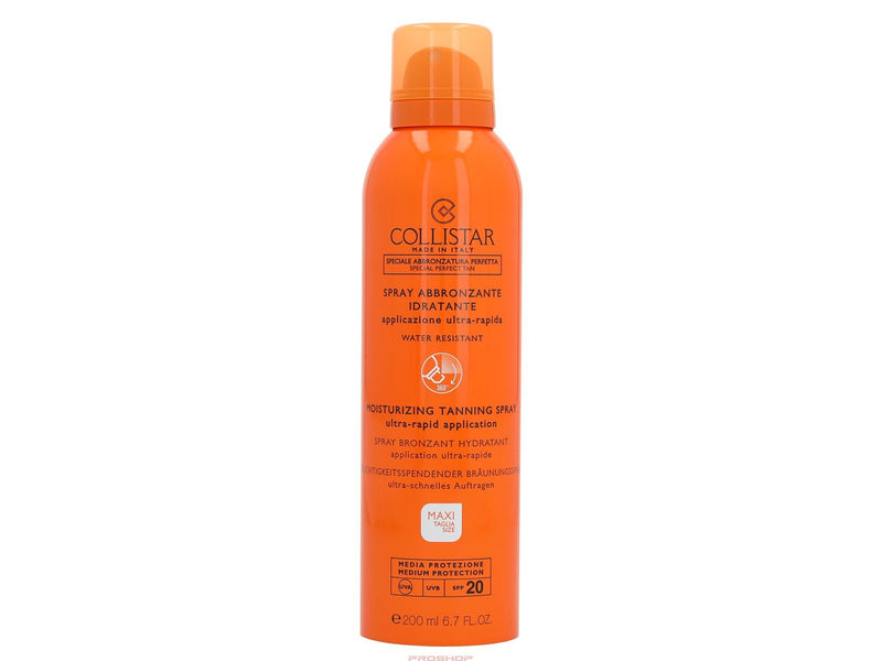 Collistar Moisturizing Tanning Spray SPF20