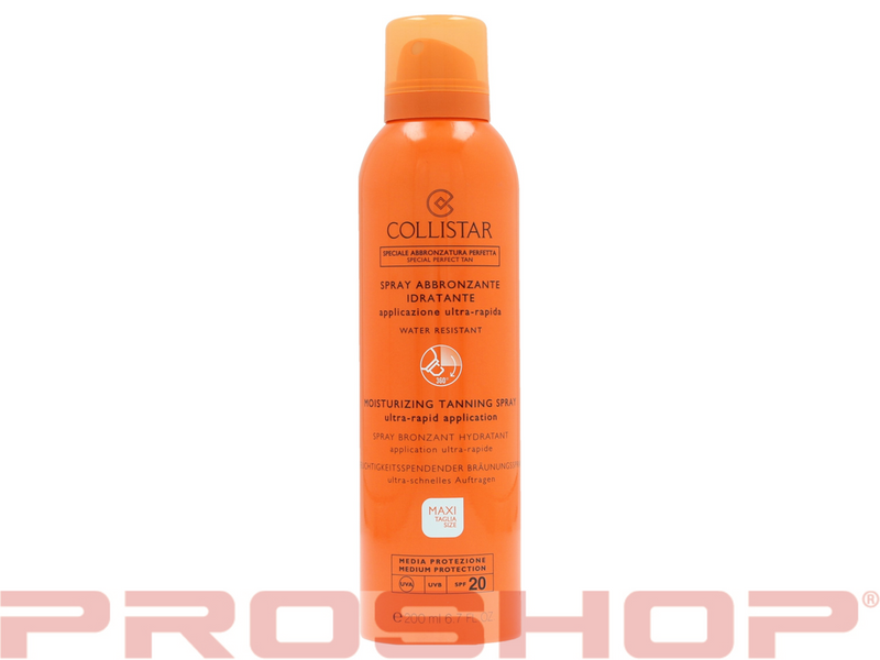 Collistar Moisturizing Tanning Spray SPF20
