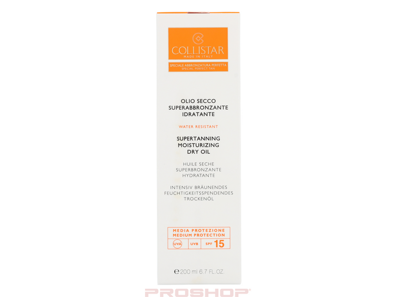 Collistar Supertanning Dry Oil SPF 15