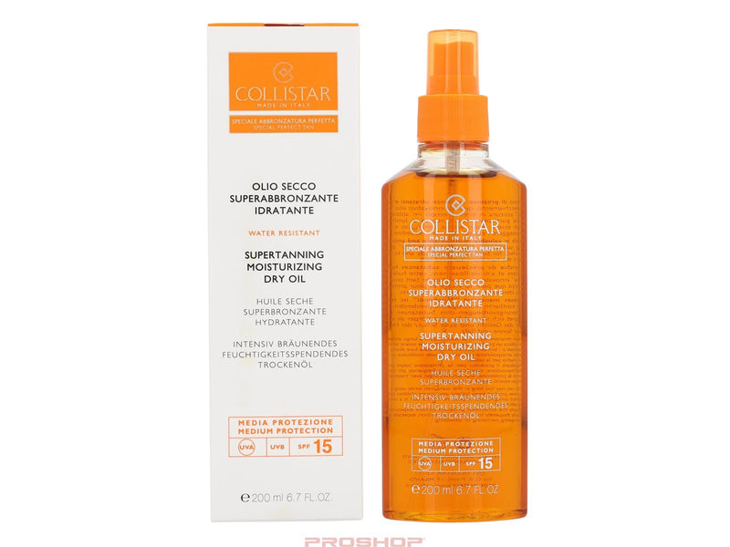 Collistar Supertanning Dry Oil SPF 15