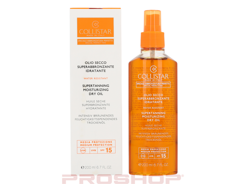 Collistar Supertanning Dry Oil SPF 15