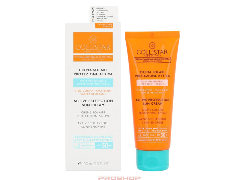Collistar Active Protection Sun Cream Face Body50+