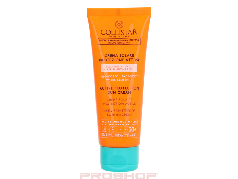 Collistar Active Protection Sun Cream Face Body50+
