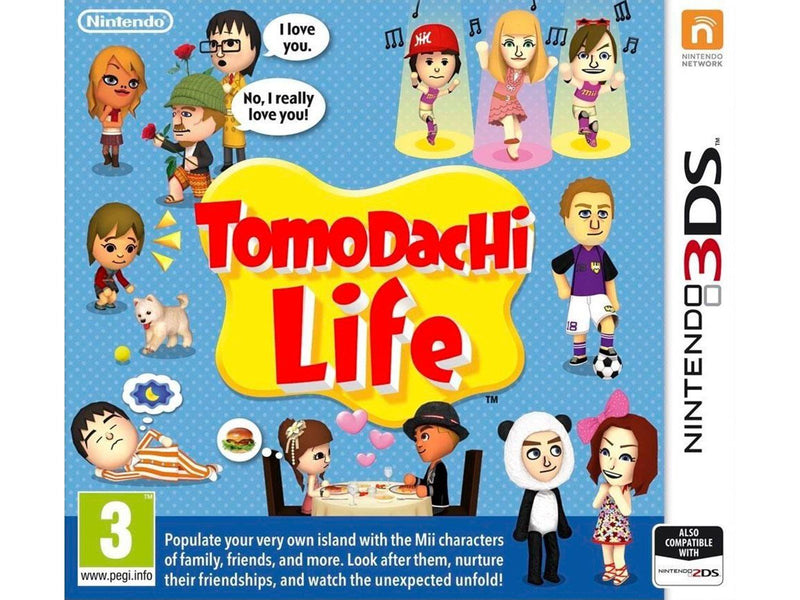 Tomodachi Life - Nintendo 3DS - Virtual Life - PEGI 3