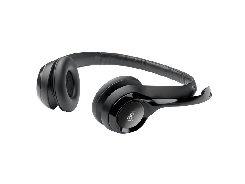 Logitech H390 USB Computer Headset - Black