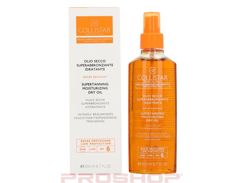 Collistar Supertanning Moisturizing Dry Oil SPF6