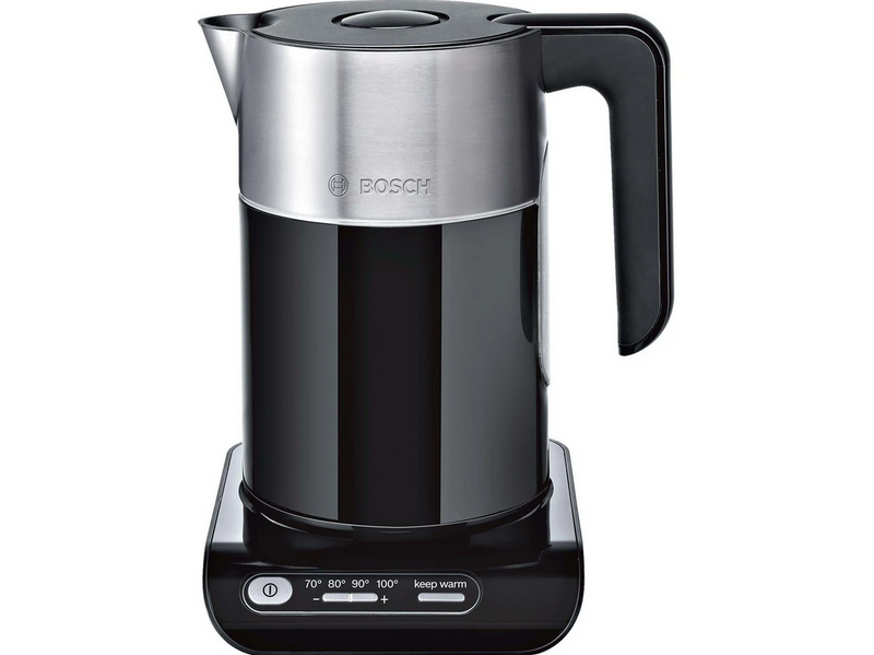 Bosch Wasserkocher Styline TWK8613P - Schwarz - 2400 W