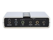 StarTech.com 7.1 USB Audio Adapter Sound Card mit SPDIF Digital Audio