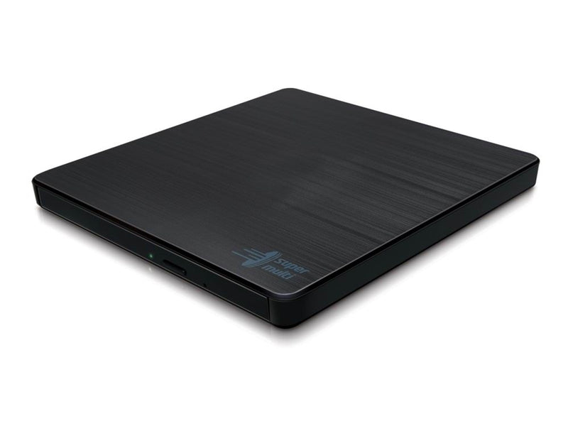 Hitachi - LG GP60NB60 Slim Portable DVD-Writer - DVD-RW (Brenner) - USB 2.0 - Schwarz
