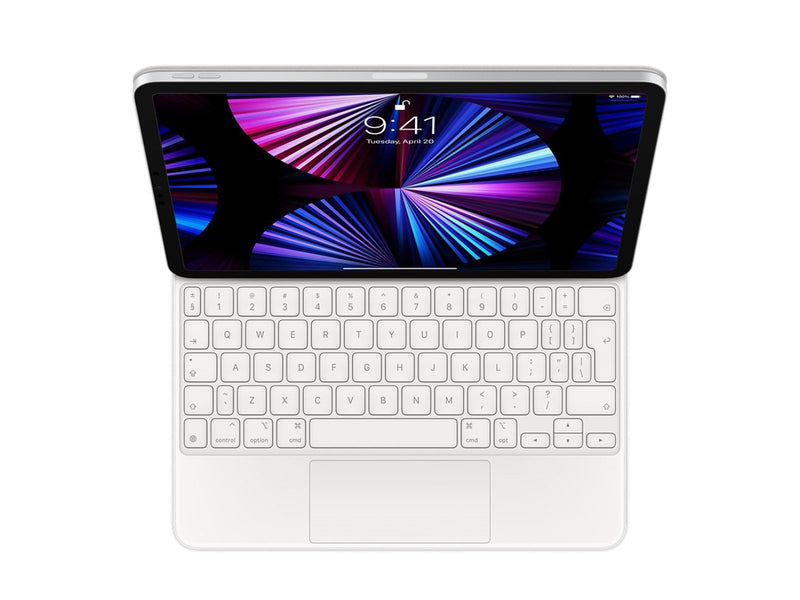 Apple Magic Keyboard for iPad Pro 11-inch (2021) and iPad Air (2020) - International English - White