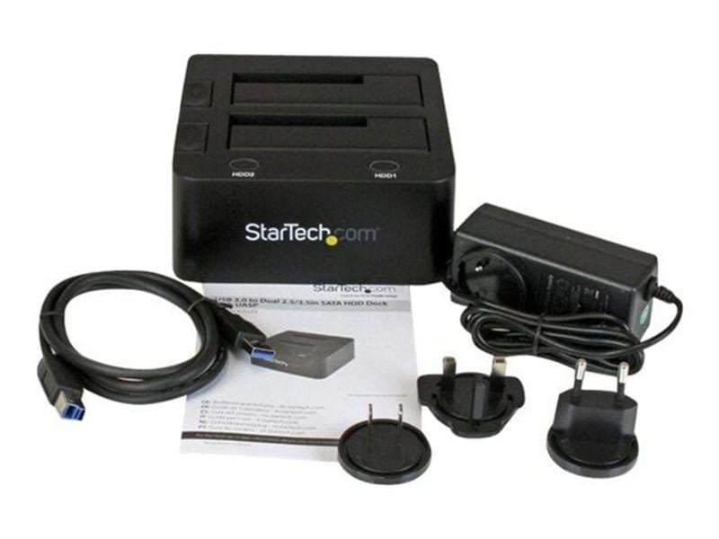StarTech.com USB 3.0 Dual SSD/HDD Dock w/ UASP für 2.5/3.5in