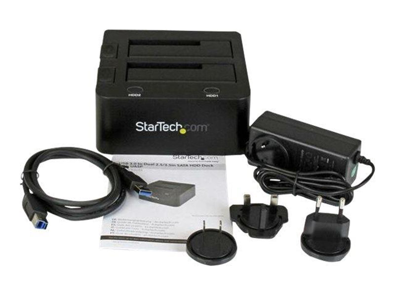 StarTech.com USB 3.0 Dual SSD/HDD Dock w/ UASP für 2.5/3.5in