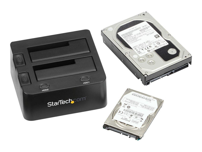 StarTech.com USB 3.0 Dual SSD/HDD Dock w/ UASP für 2.5/3.5in