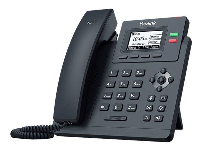 Yealink SIP-T31 - VoIP phone with caller ID - 5-way call capability