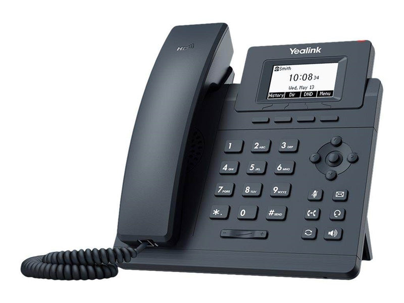 Yealink SIP-T30 - VoIP phone with caller ID - 5-way call capability