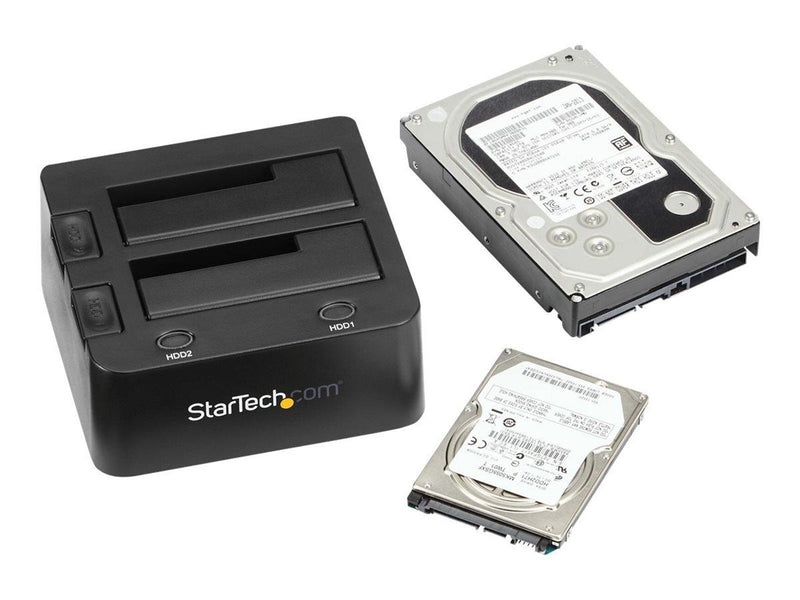 StarTech.com USB 3.0 Dual SSD/HDD Dock w/ UASP für 2.5/3.5in