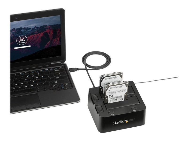 StarTech.com USB 3.0 Dual SSD/HDD Dock w/ UASP für 2.5/3.5in