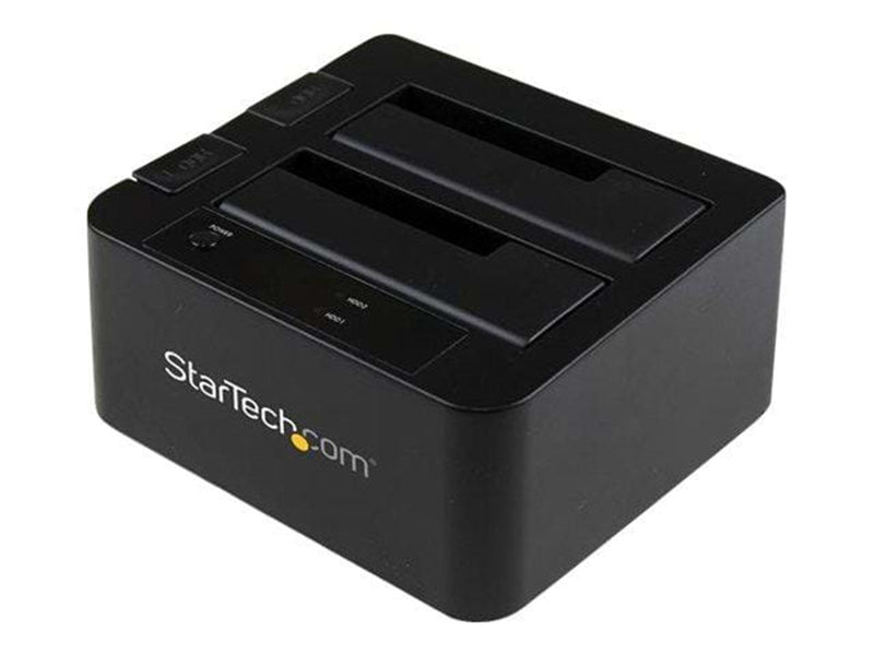 StarTech.com USB 3.0/eSATA Dual 2.5/3.5" SATA hart Drive Dock w/ UASP
