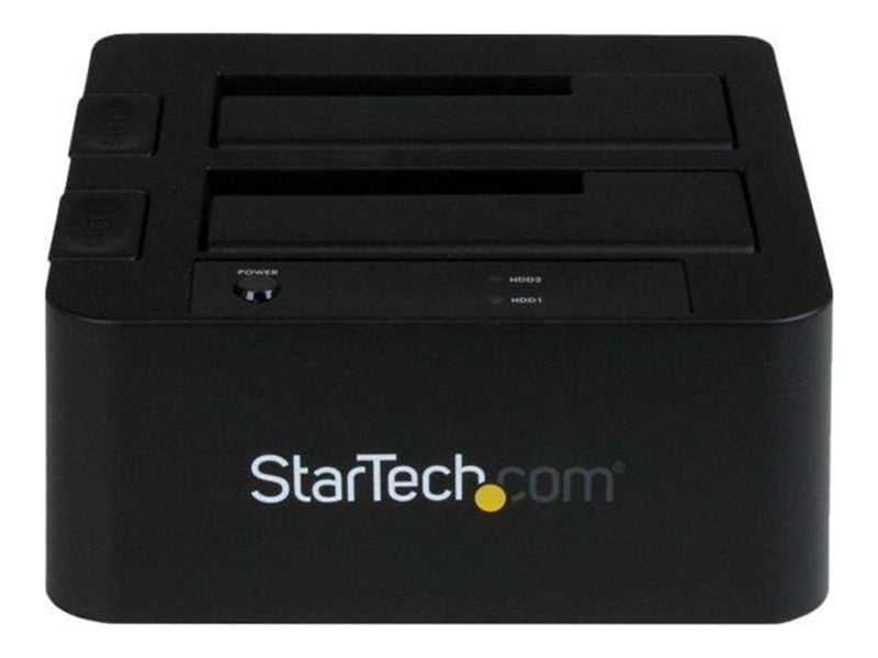 StarTech.com USB 3.0/eSATA Dual 2.5/3.5" SATA hart Drive Dock w/ UASP