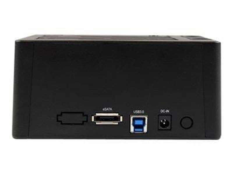 StarTech.com USB 3.0/eSATA Dual 2.5/3.5" SATA hart Drive Dock w/ UASP