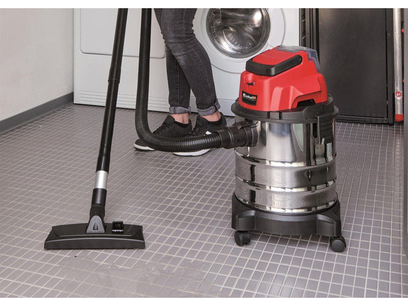 Einhell Staubsauger Cordl. Wet/Dry Vacuum Cleaner TC-VC 18/20 Li S-Solo