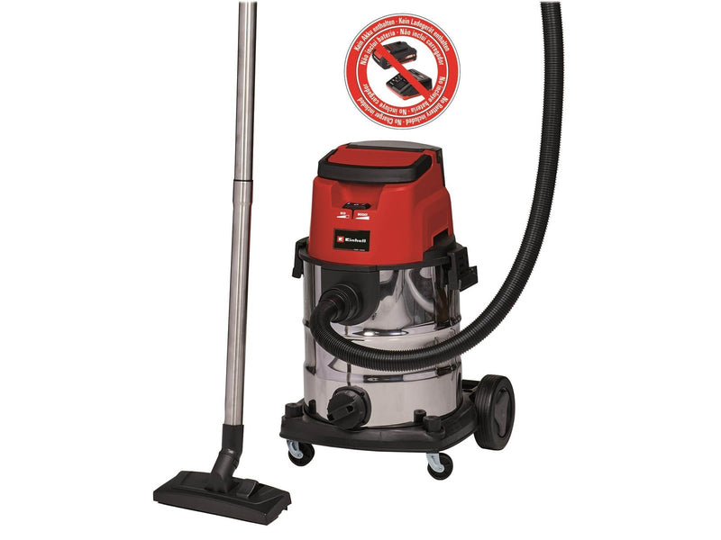 Einhell Staubsauger Cordl. Wet/Dry Vacuum Cleaner TE-VC 36/25 Li S-Solo