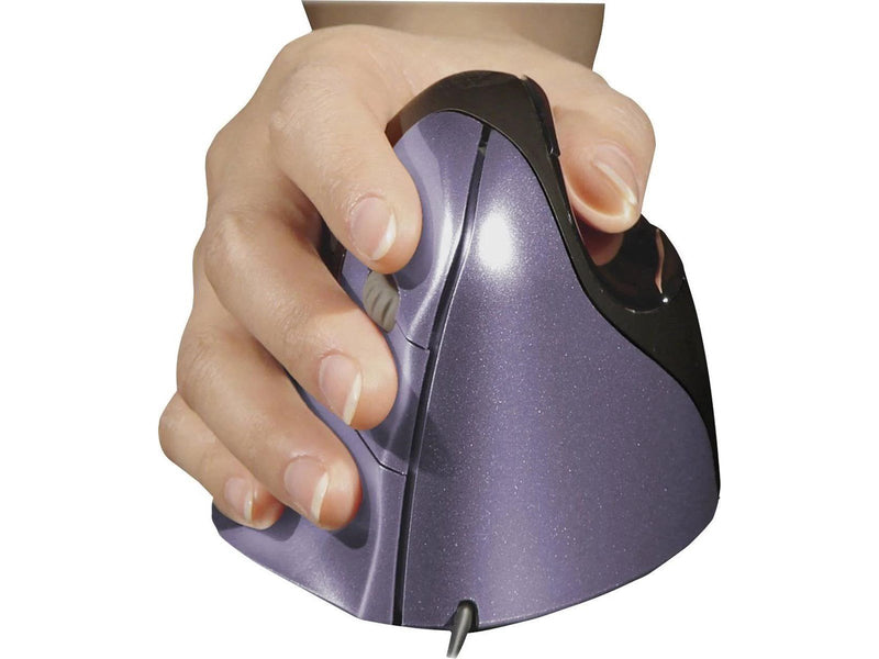Evoluent Standard Right - Ergonomische Maus (Schwarz)