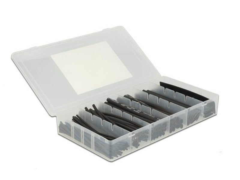 DeLOCK Heat shrink tube box (100-Pack) Black