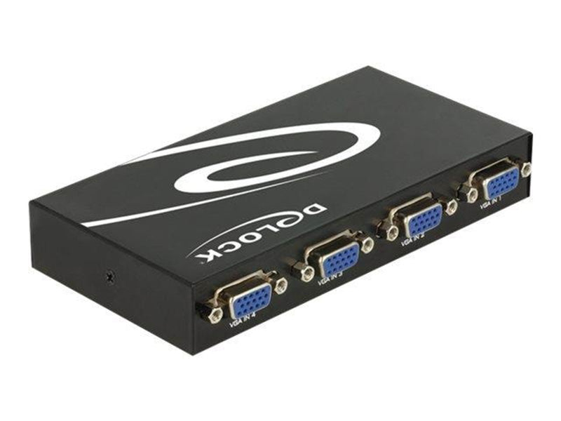 DeLOCK Switch VGA 4 port manual bidirectional