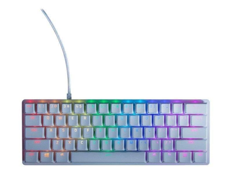 Razer Huntsman Mini Linear - Mercury - US - Tastaturen - Englisch - US - Weiss