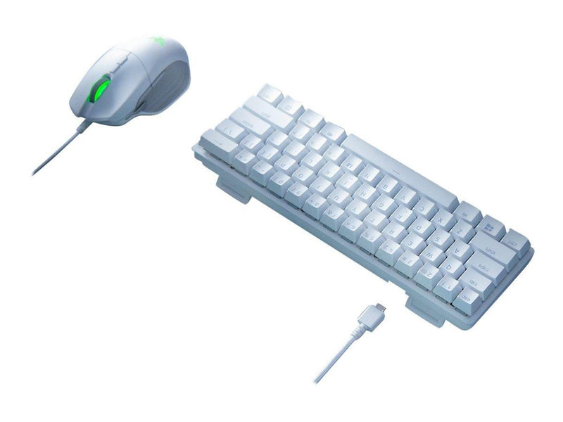 Razer Huntsman Mini Linear - Mercury - US - Tastaturen - Englisch - US - Weiss