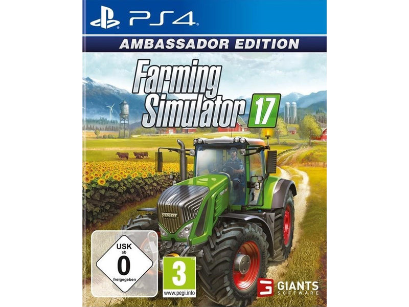Farming Simulator 17 - Ambassador Edition - Sony PlayStation 4 - Simulator - PEGI 3