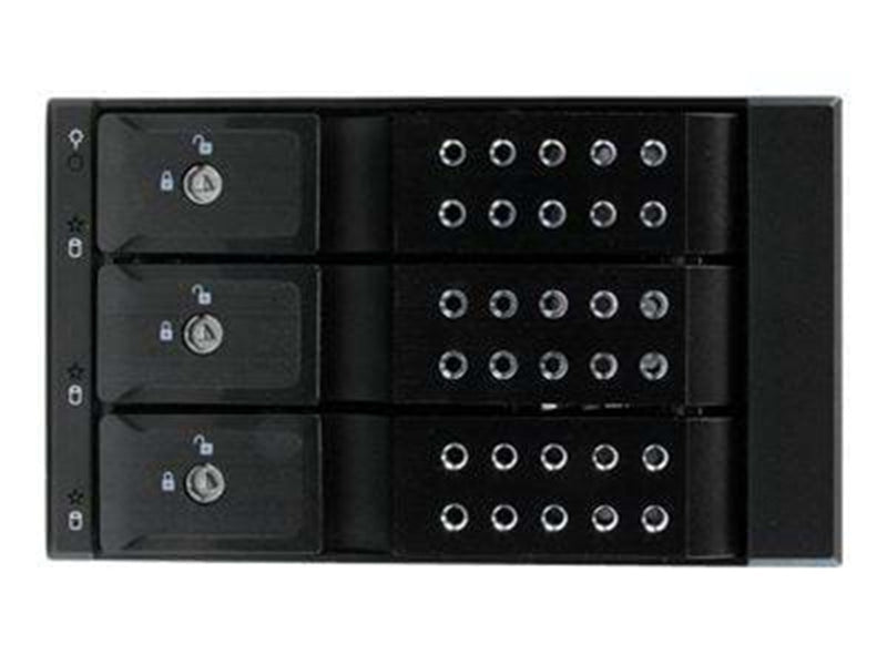 StarTech.com 3 Bay Trayless Hot Swap 3.5" SATA Festplatten-Füllplatte Mobile Rack Backplane