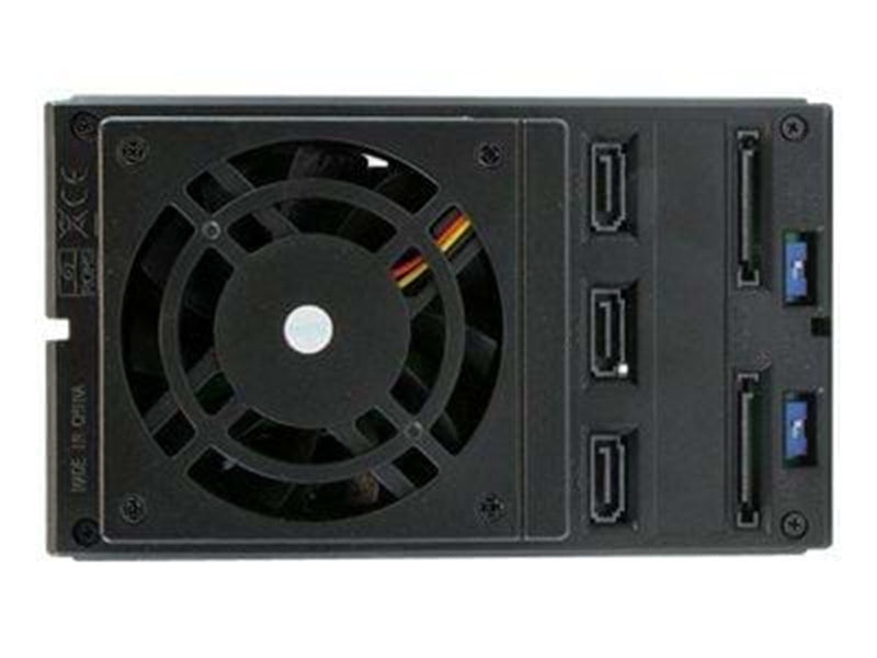 StarTech.com 3 Bay Trayless Hot Swap 3.5" SATA Festplatten-Füllplatte Mobile Rack Backplane