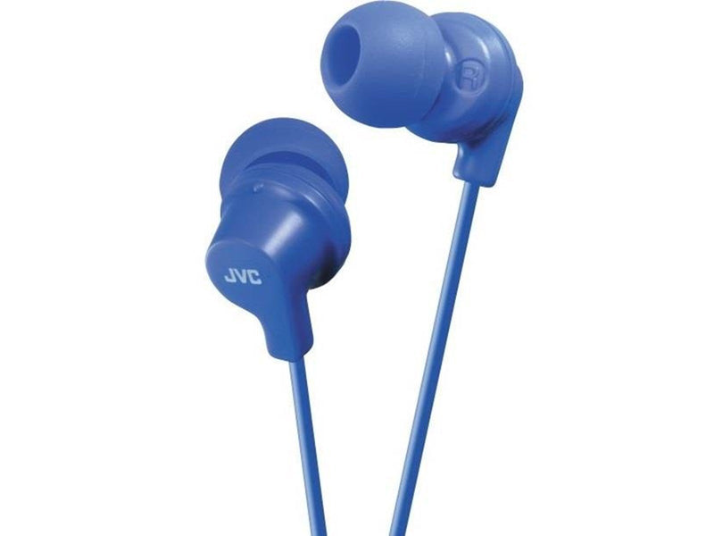 JVC  Gumy in-ear headphones. Blue