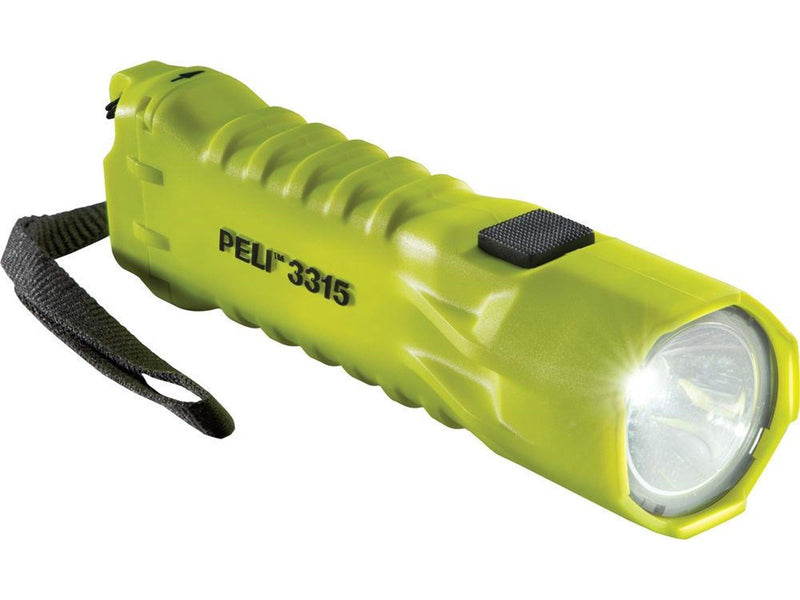Wareco Flashlight peli 3315 atex zone 0 yellow