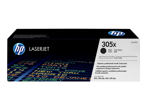 HP 305X / CE410X - Black - High Capacity - Tonerpatrone Schwarz