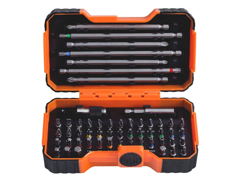 BAHCO Bacho bits 1/4 54 pieces lige-ph-pz-tx-tx with hole-hex