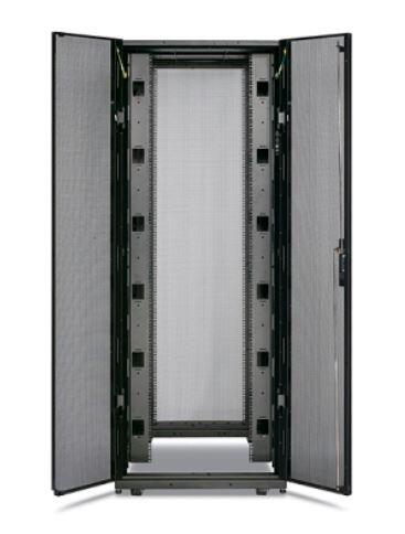 APC NetShelter SX, 48 HE, 750 mm breit x 1070 mm tief, Gehäuse mit schwarzen Seitenteilen (AR3157)
