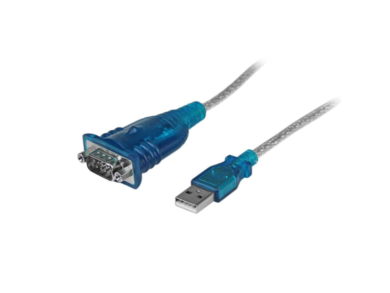 StarTech.com 1 Port USB zu RS232 DB9 Serial Adapter Kabel