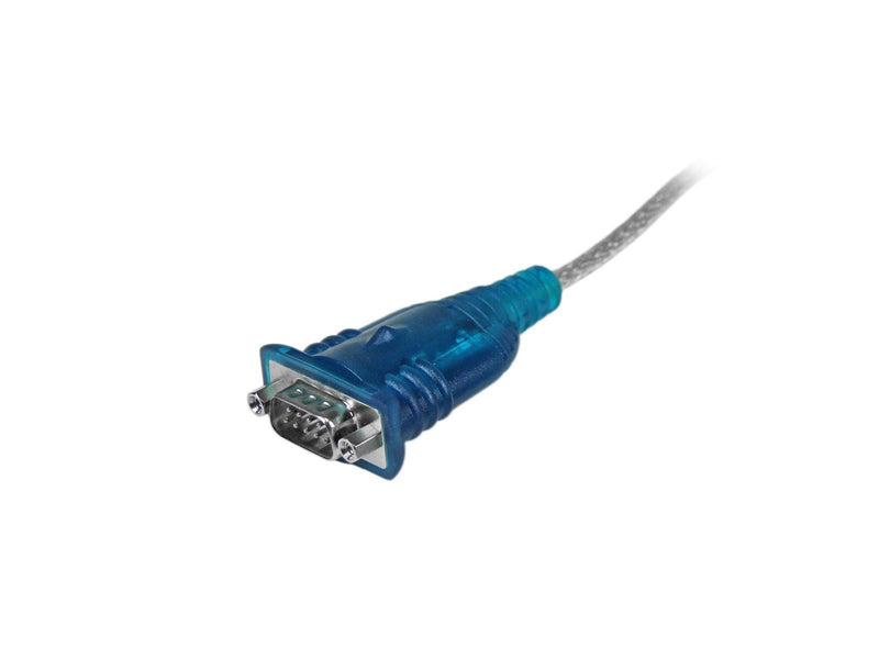 StarTech.com 1 Port USB zu RS232 DB9 Serial Adapter Kabel