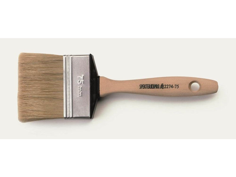 Vikan ceiling wall facade brush flat 75 mm wood