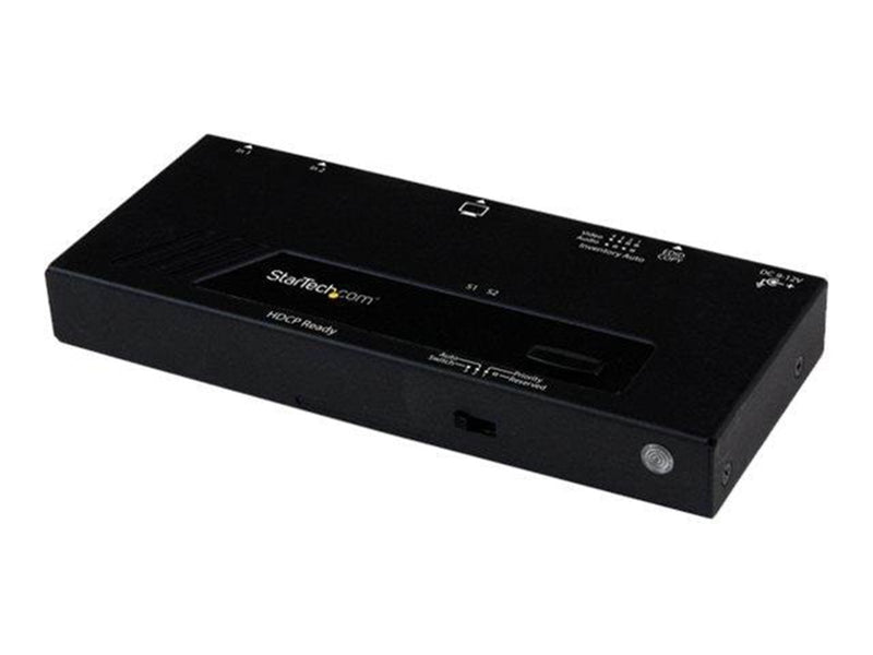 StarTech.com 2 Port HDMI Switch w/ Automatic und Priority Switching